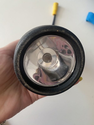 Flashlight used torch