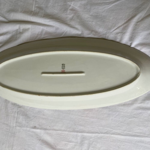 Wm Guerin Limoges Oval Serving Platter used, antique 60 cm