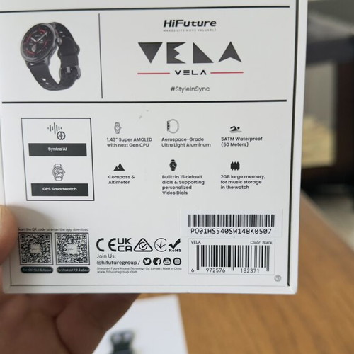 HiFuture VELA smartwatch like new