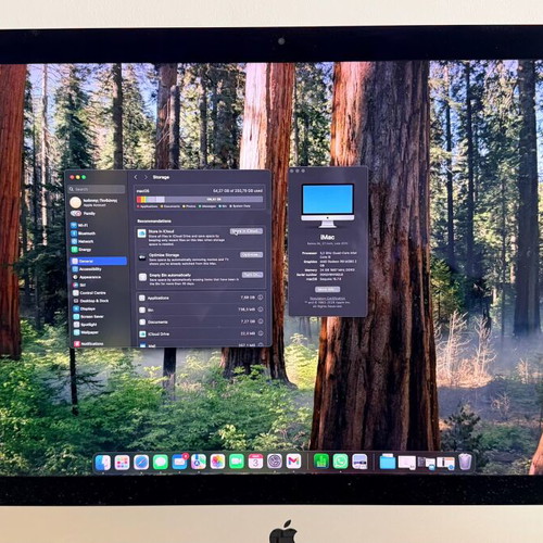 iMac 27" 5k Sequoia like new, 24GB RAM, 256GB SSD, Mid 2015