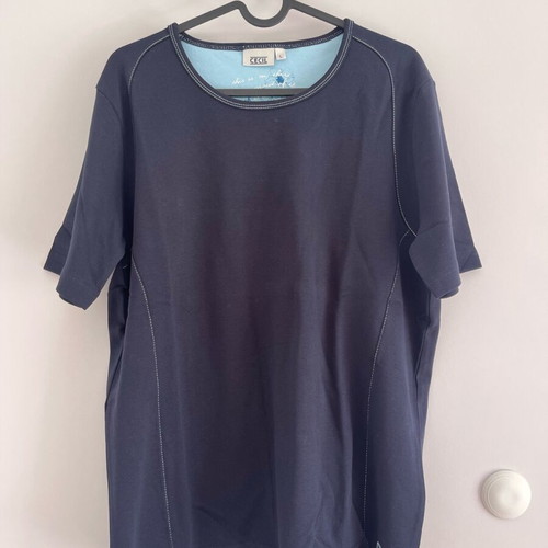 T-shirt Cecil size L new, blue