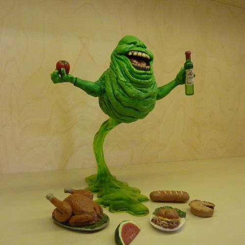 Slimer 7" Ghostbusters Series 1 Neca Action Figure like new