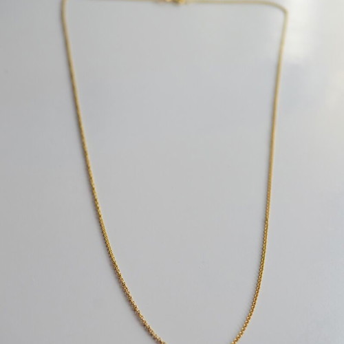 18k Gold Plated Silver Chain Necklace from Pari Fine Jewels new