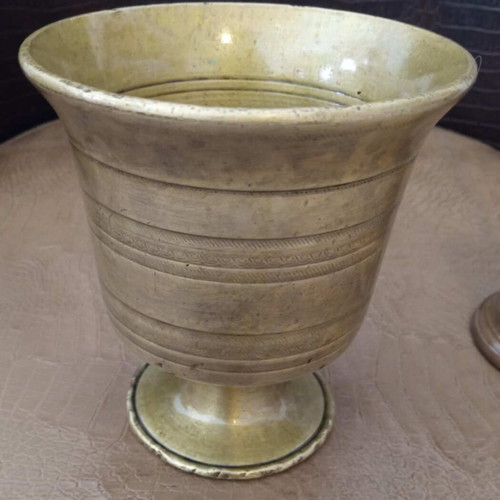 Brass Havani, Mortar, Briki and Thymiato Used