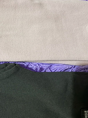 Κολάν Zara σαν καινούργια, πακέτο 2 τεμαχίων, λιλά και μαύρο