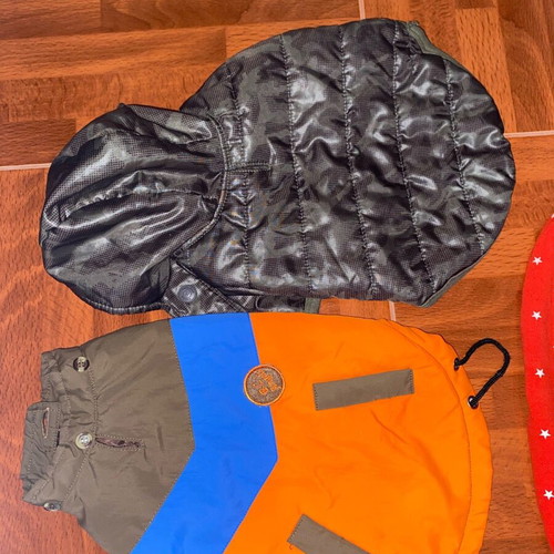 Anorak clothes pack for Yorkie or Chihuahua dogs like new, 3 pieces