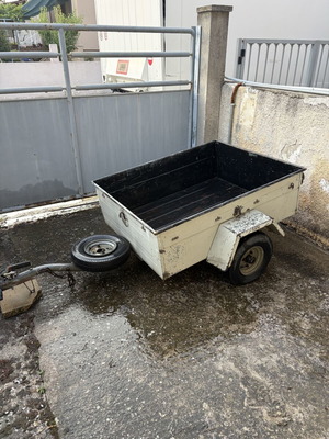 Trailer factory-made used, 125x100cm