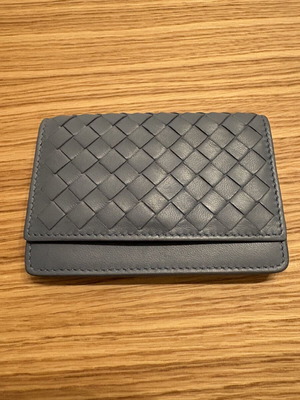 Bottega Veneta πορτοφόλι σαν καινούργιο, μικρό γκρι-μπλέ
