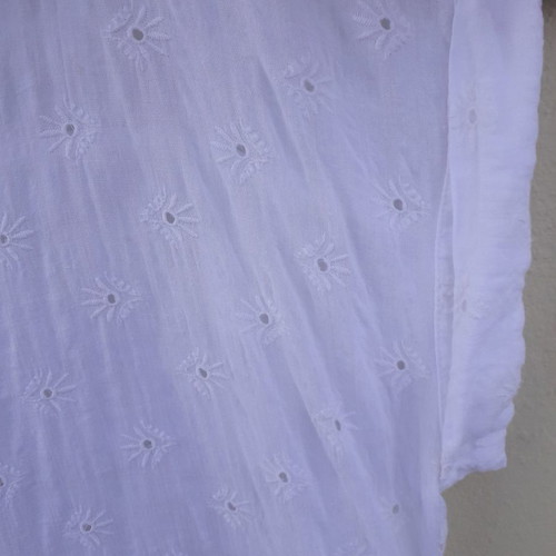 Badila wide short-sleeve transparent shirt like new