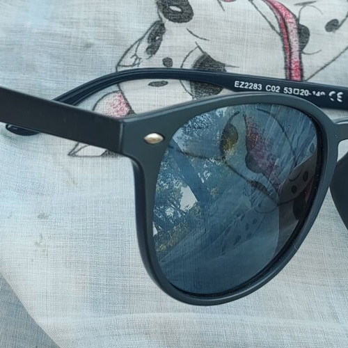 Enzo EZ2283 C02 Blue Sunglasses used, unisex