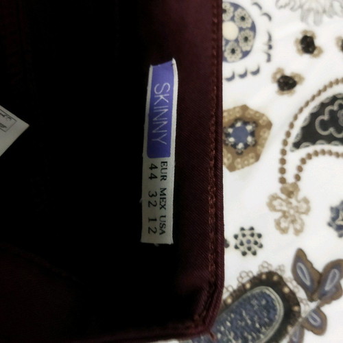Bordeaux pants new size 44
