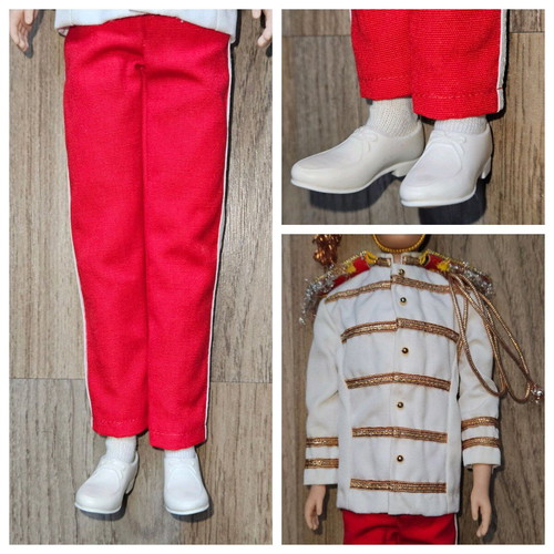 Barbie Ken doll used vintage 1960s with original Drum Major outfit