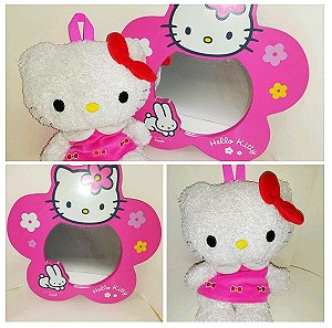 Hello Kitty σακιδιο πλάτης & καθρέφτης πακετο