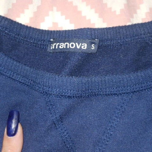 Terranova sweatshirt used, blue, size Small