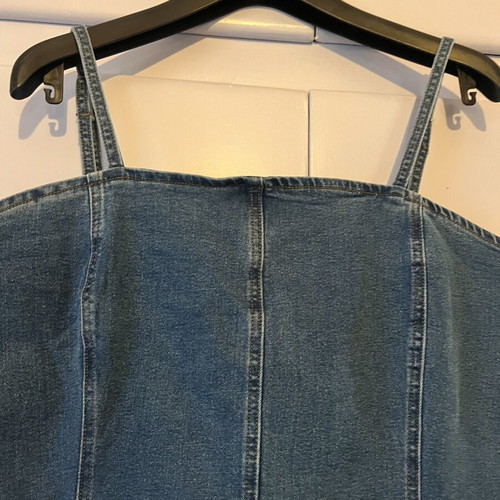 Shein denim mini dress plus size 2XL, new, blue