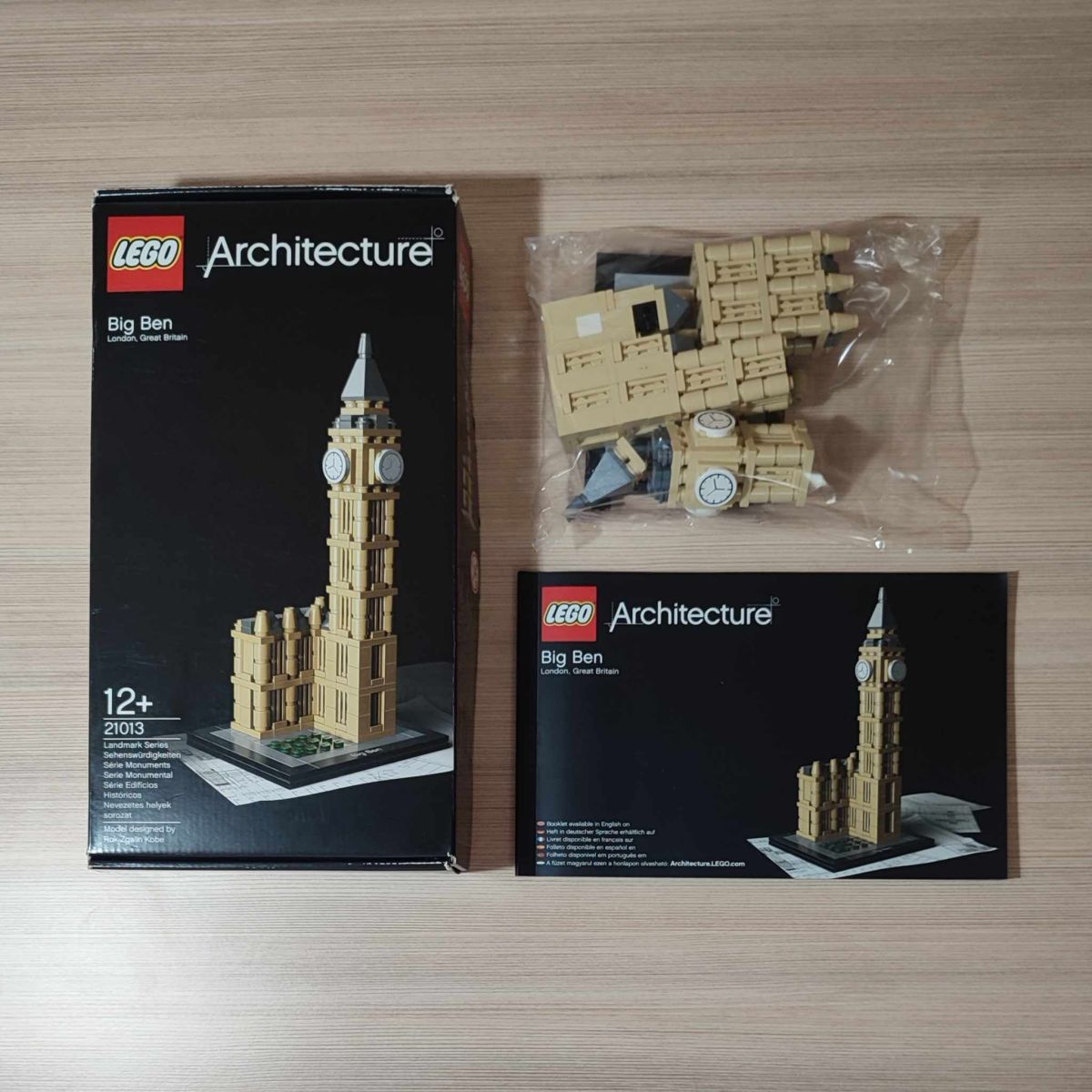 Lego architecture discount big ben instructions