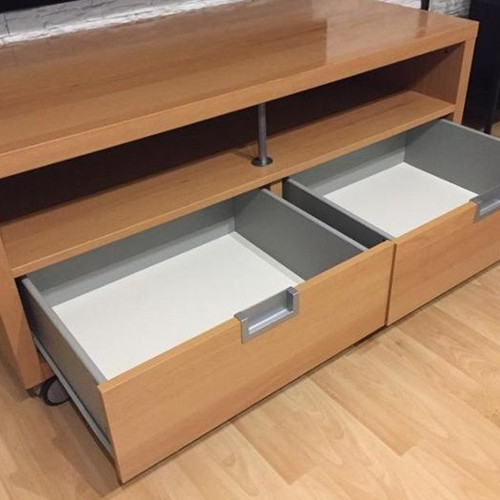IKEA BESTÅ JÄGRA TV stand, beech, assembled