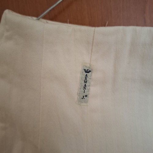 Armani Jeans Linen Skirt Small, Non-Transparent, Like New