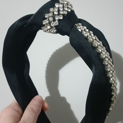 Hairband with rhinestones