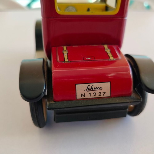 Schuco 1227 Ford Coupe T 1917 wind-up toy used, 60s-70s vintage
