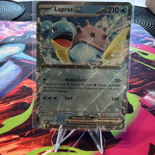 Lapras Ex 022/088 Pokemon Card like new