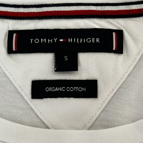 Tommy Hilfiger Heritage T-shirt like new, white, size S