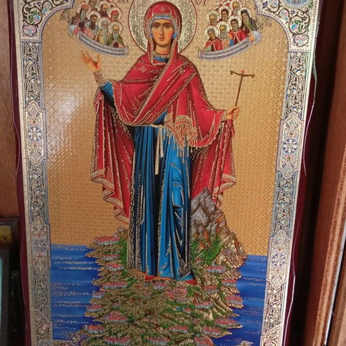 Panagia Athonitissa Orthodox Icon new 30x20 cm