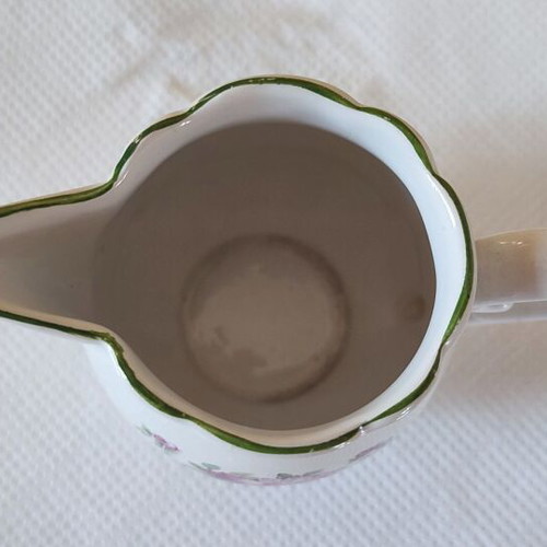 Società Ceramica Italiana Laveno vintage milk jug 1955