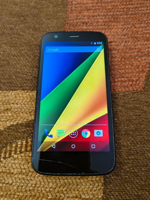 Motorola Moto G 2013 μεταχειρισμένο, με κάρτα μνήμης, μαύρο