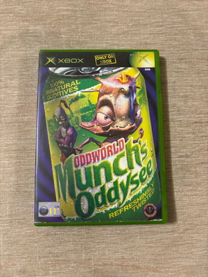 Oddworld Munch’s Oddysee Xbox Original used, English and complete