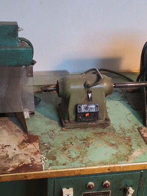 Professional Jewelry Polishing Workbench used with AEG Single-Phase Motor