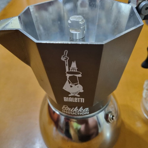 Bialetti Brikka 4 Cups Induction Coffee Maker like new