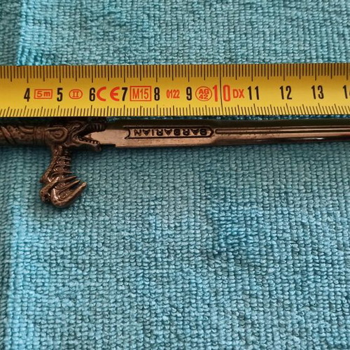 Barbarian paper cutter like new sword design