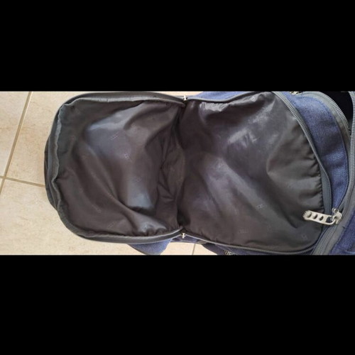 Polo school bag with wheels used with police car embroidery
