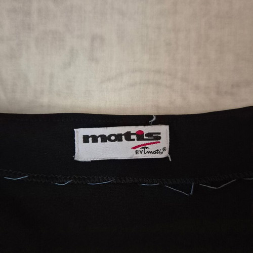 Matis blouse elastic black sizes 5XL and 6XL like new