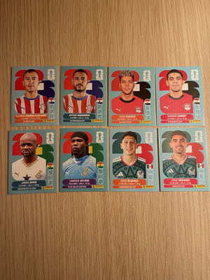Panini stickers new collection
