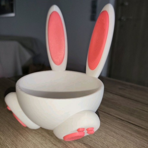 3D Easter Bunny Bowl new