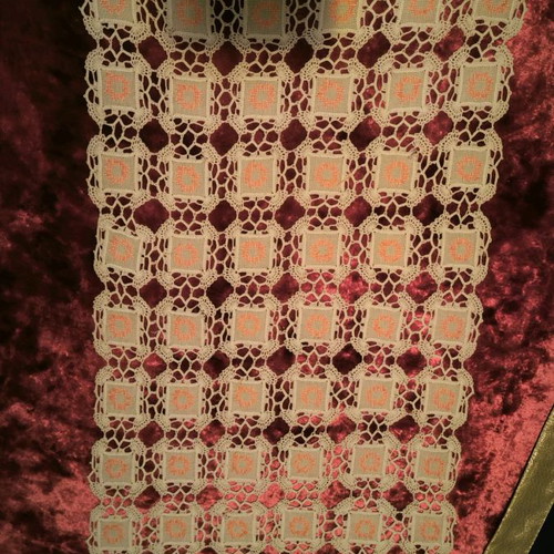 Handmade embroidery over 70 years old 68x33
