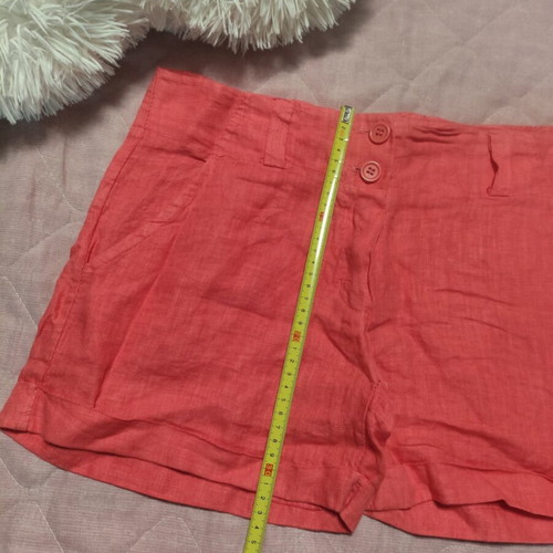 Shorts used, coral, size S
