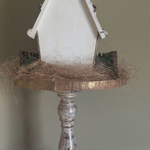 Decorative handmade decoration new, height 48cm, diameter 24cm