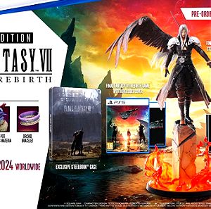 FINAL FANTASY VII REBIRTH Collector's Edition + ΔΩΡΟ Amiibo PS5 Playstation 5 Σφραγισμενη!