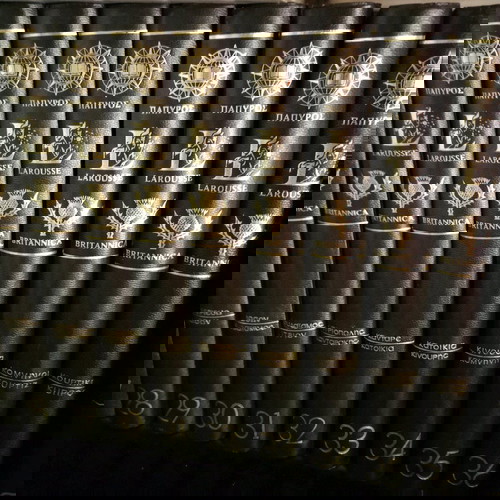 Εγκυκλοπαίδεια Πάπυρος Λαρούς Μπριτάννικα μεταχειρισμένη, 61 τόμοι 1992