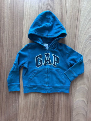 GAP kids' zip-up sweatshirt like new, blue, size 104 cm