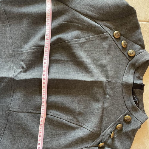 Zara midi dress, gray, size XL
