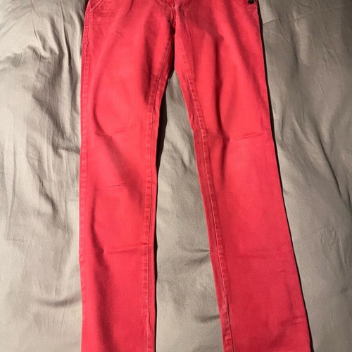 Maison Scotch pants red like new, size M