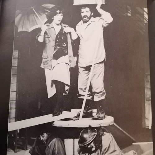 O Antras Einai Antras theatrical program used, Karolos Koun Theater