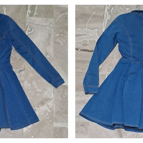 212 Chique women's denim dress like new, blue, size S