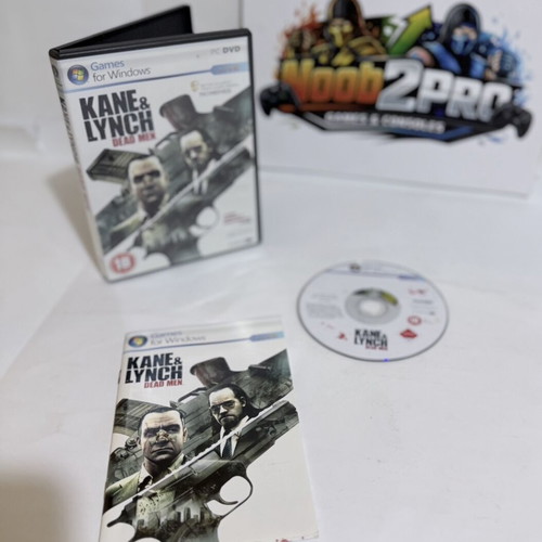 Kane & Lynch: Dead Men PC game used, action adventure