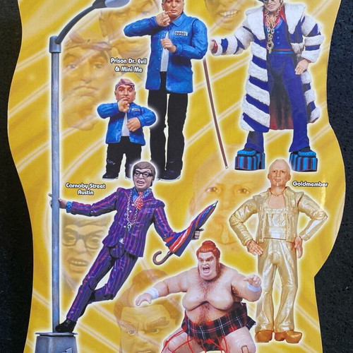 Austin Powers Mezco Action Figure 7” Carnaby Street new