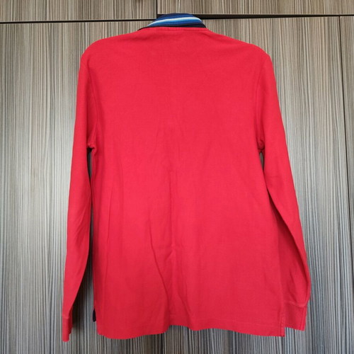 Lacoste long sleeve shirt like new, red, medium Europe small USA